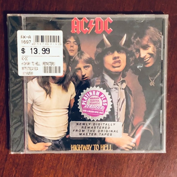 AC/DC Other - 1990s Never Opened Highway to Hell CD
